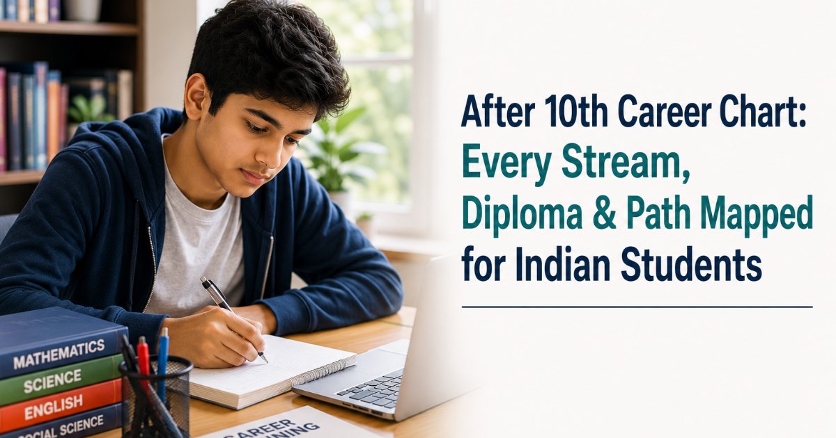 After 10th Career Chart: Every Stream, Diploma & Path Mapped for Indian Students