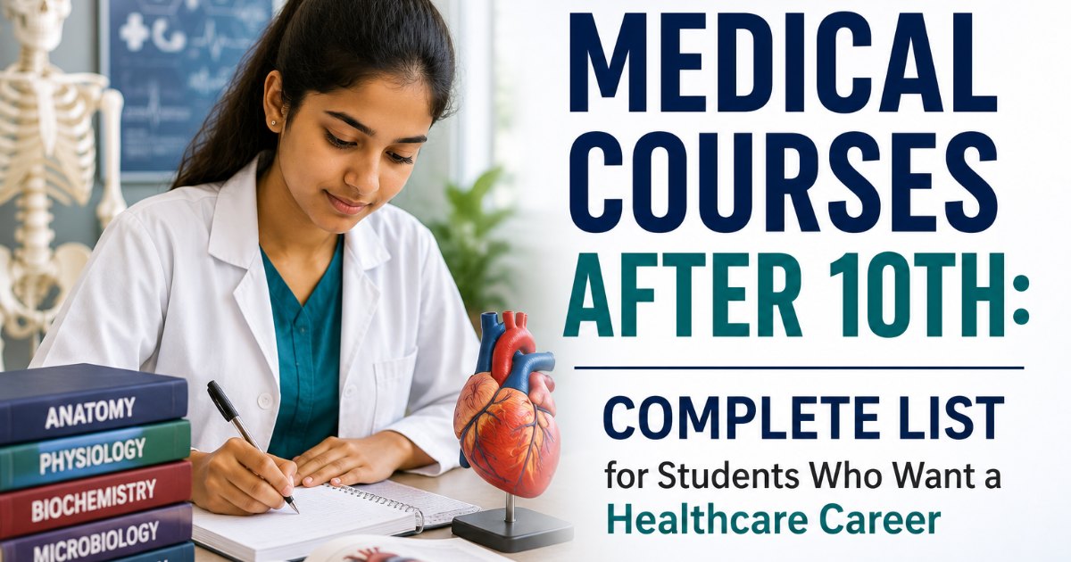 Medical Courses After 10th: Complete List for Students Who Want a Healthcare Career 2026