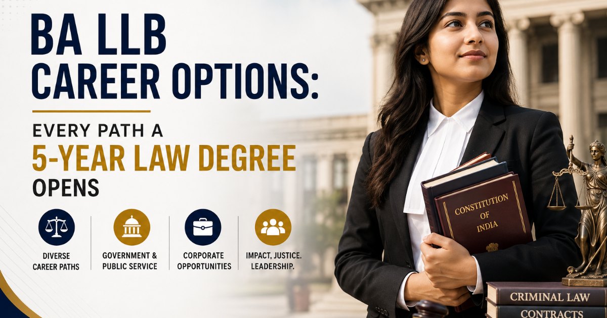 BA LLB Career Options: Every Path a 5-Year Law Degree Opens in 2026