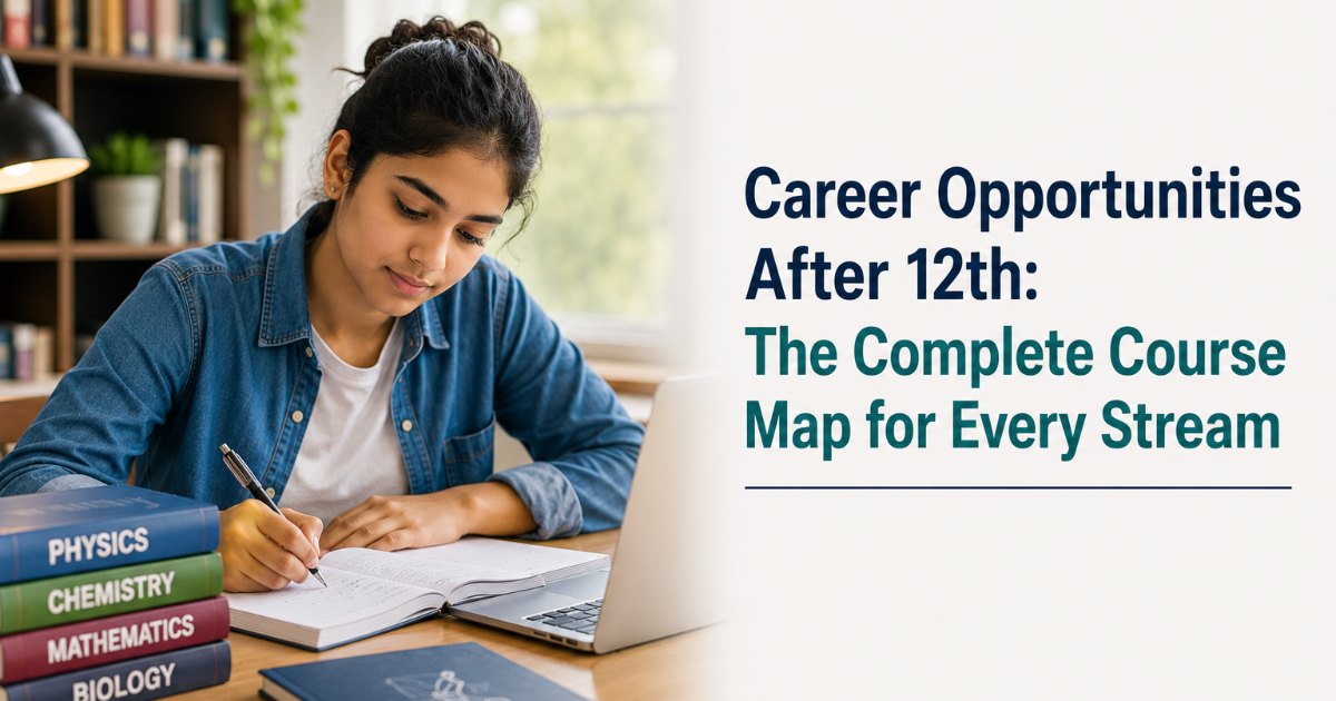 Career Opportunities After 12th: The Complete Course Map for Every Stream (2026)