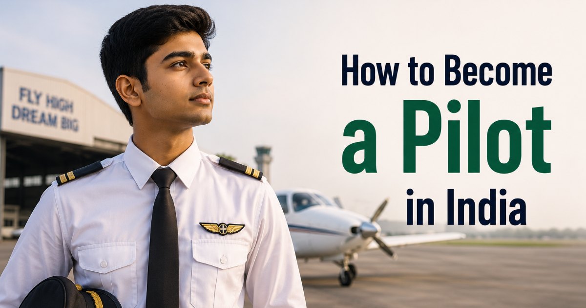 how to become a pilot in India