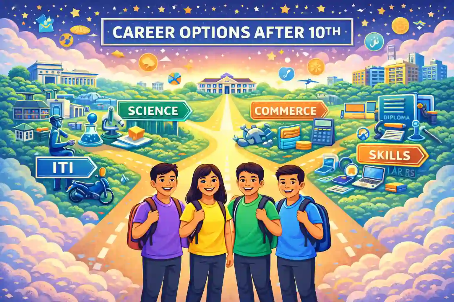 Career Options After 10th: Successful Career Paths for Students