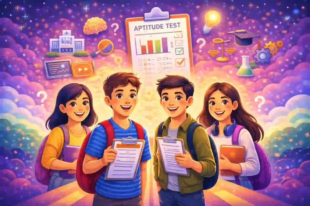 Aptitude Test For Students: Exploring the right career options using aptitude test