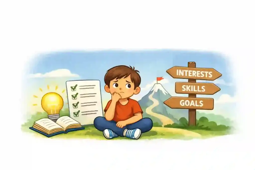 Career confusion in children and both children and parents looking for career guidance