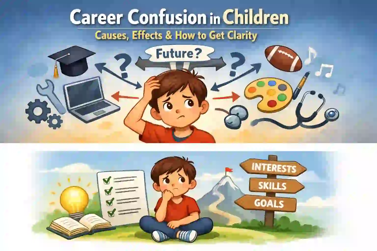 Career Confusion in Children: Causes, Effects And “How to Get Clarity”