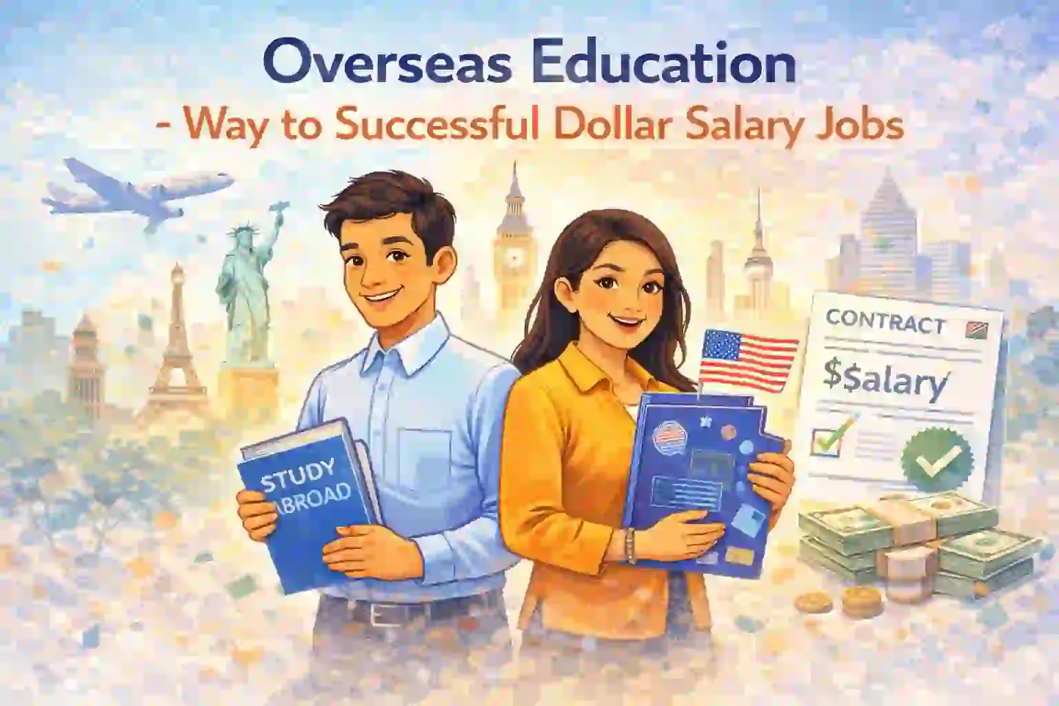 Overseas Education – Way to Successful Dollar Salary Jobs
